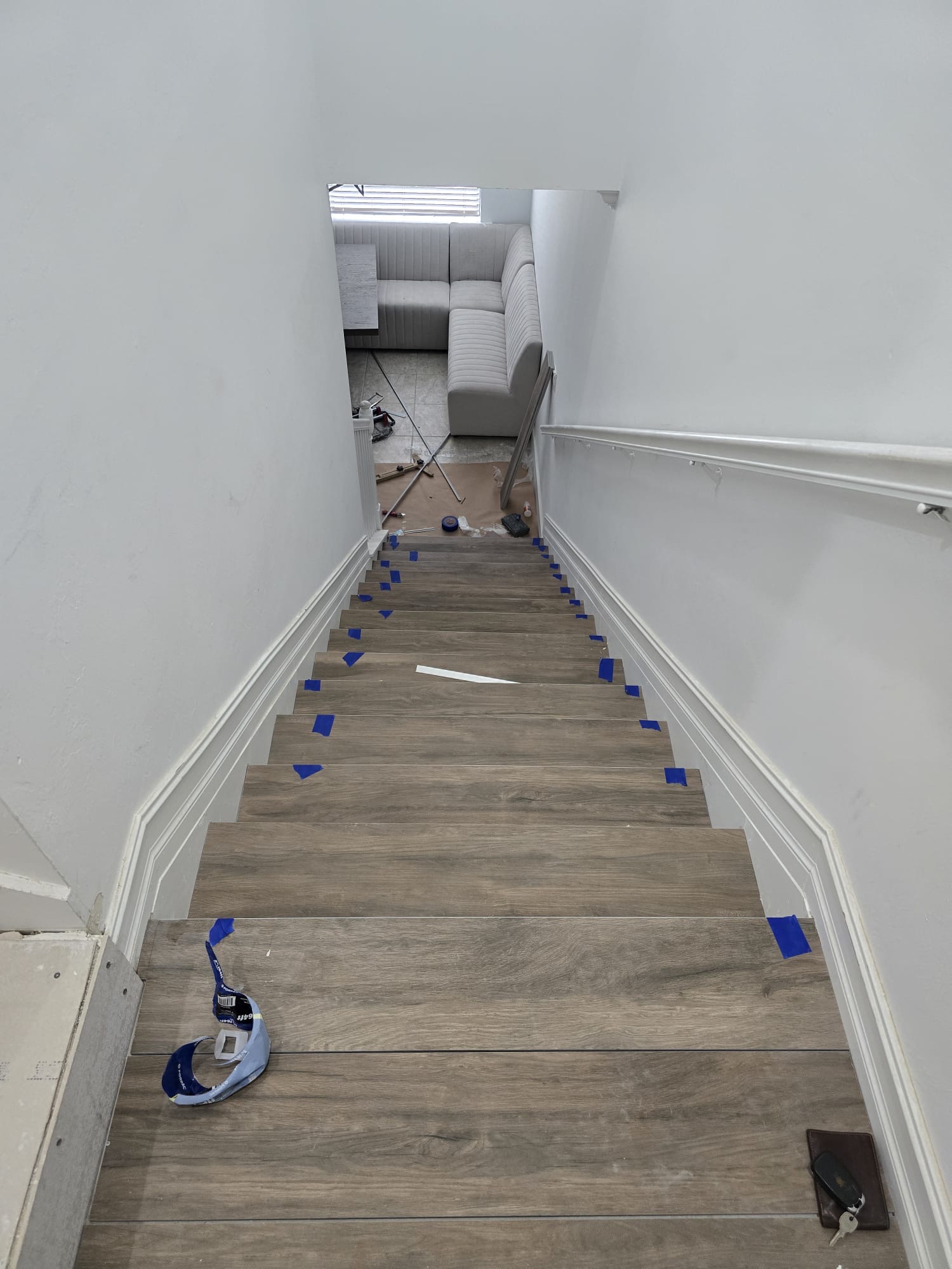 Premium flooring installation